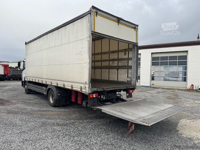 Lastbil med lad og presenning Mercedes-Benz Atego 1524 BL Prit 7,3m Klima,Lbw 1,5 to