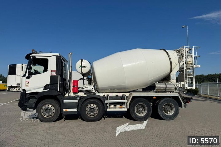 Блендер Renault C430 Day Cab, Euro 6, / 8x4 / Full steel / Reta...