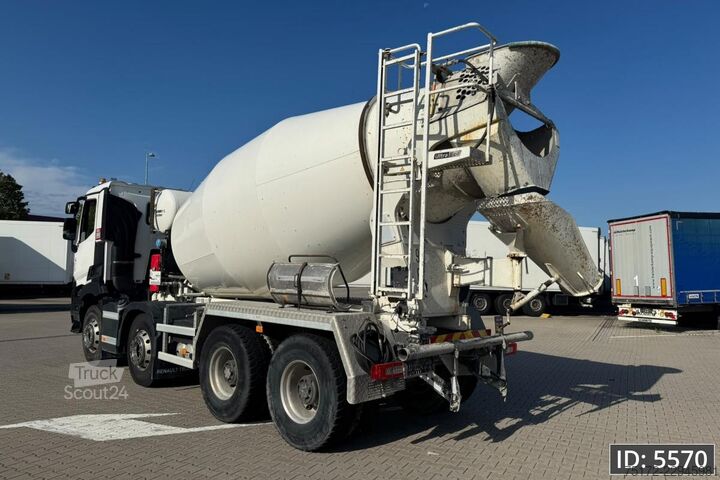 Блендер Renault C430 Day Cab, Euro 6, / 8x4 / Full steel / Reta...