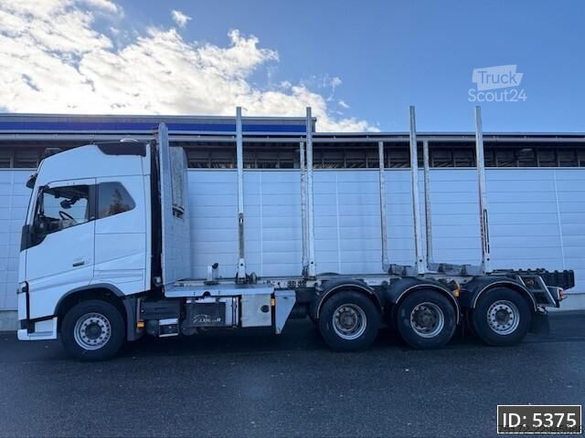Transportator de lemn Volvo FH16 750 Globetrotter XL, Euro 6, 8x4 / Hydraul...