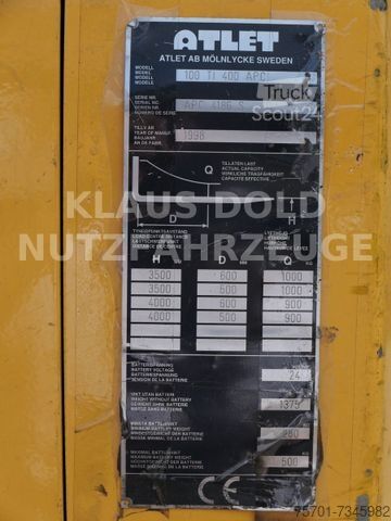 Siauraeigis krautuvas Atlet APC 100 Elektro Hochregalstapler