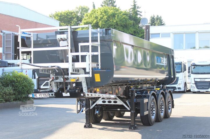 Tippsemitrailer SCHMITZ Kipper Mulde 26.4m³ 6000kg Leergew. Miete-Rent