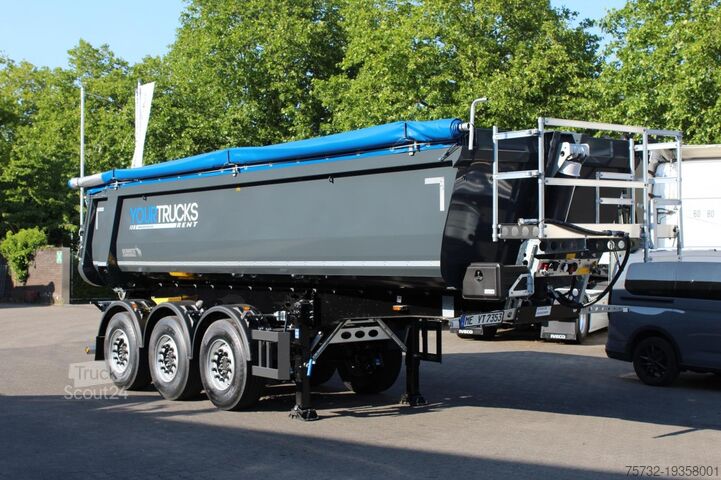 Tippsemitrailer SCHMITZ Kipper Mulde 26.4m³ 6000kg Leergew. Miete-Rent