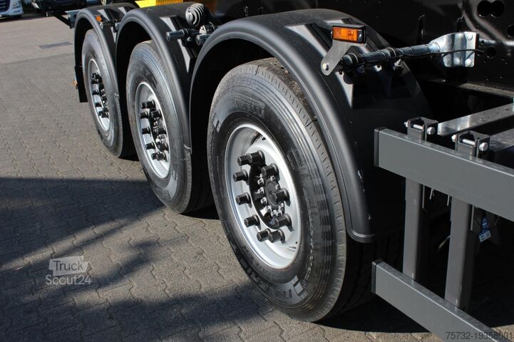 Tippsemitrailer SCHMITZ Kipper Mulde 26.4m³ 6000kg Leergew. Miete-Rent