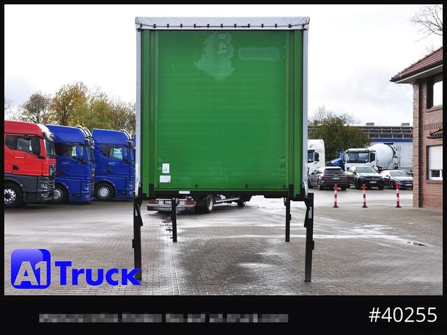 Wissellaadbak met open laadbak en zeil KOEGEL 7.45  BDF Wechselbrücke, neue Plane, Bordwand