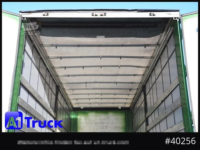 Caroserie interschimbabilă cu platformă și prelată KOEGEL 7.45  BDF Wechselbrücke, neue Plane, Bordwand