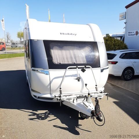 Lakókocsi HOBBY De Luxe Edition 460 LU, Rangierhilfe, Vorzelt