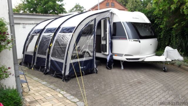 Lakókocsi HOBBY De Luxe Edition 460 LU, Rangierhilfe, Vorzelt