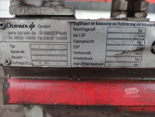 Pozicioneri viljuški Durwen RZV45GS