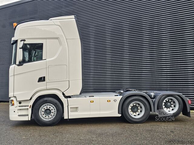 Standaard-SZM Scania S660 V8 6x2 BOOGIE / RETARDER / FULL AIR / 2 TANKS