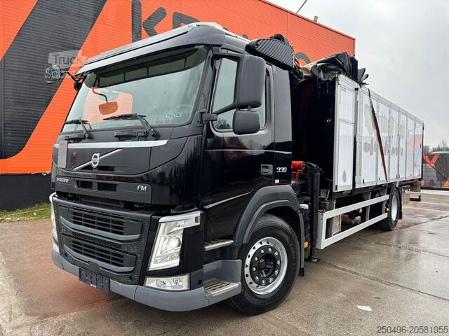 Offener Körper Volvo FM 330 4x2 PALFINGER PK 12002-EH B / BOX L=7196 mm
