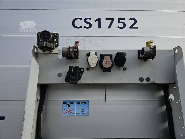 Bâches coulissantes SCHMITZ SCB*S3T 2 TONS BÄR LIFT