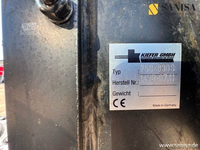 Minikoparka  BOKI 4551/Kiefer/Friedhofsbagger/4x4