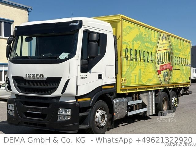 LKW mit Getränkeaufbau IVECO MAGIRUS*AS260SY*Ea6*LBW*Lenk*Geträ.Zertifika*TÜV