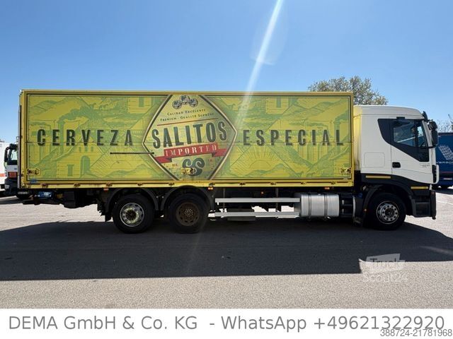 LKW mit Getränkeaufbau IVECO MAGIRUS*AS260SY*Ea6*LBW*Lenk*Geträ.Zertifika*TÜV