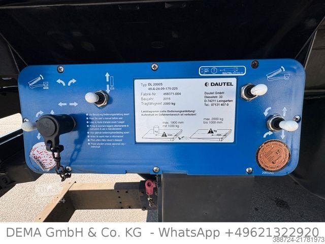 Remolque frigorífico  SCHUH ASZ*Tandem*Thermoking*LBW*2 Verdampfer*