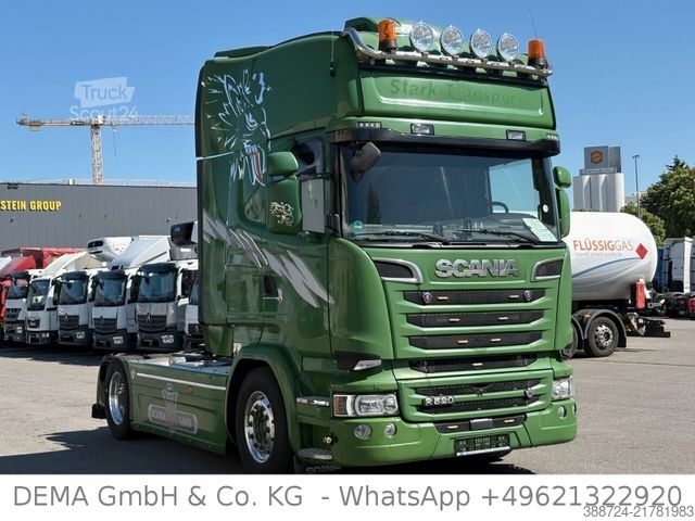 Standaard trekker SCANIA R-520*Topline*E6*Retarder*Standklima*Midi Liner*