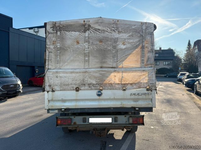 Schuifzeil bestelwagen FIAT Ducato 3,0 Liter 160 Power Pritsche + Plane AHK