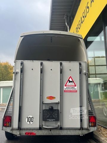 Remorque de transport de chevaux BÖCKMANN Duo 2 Pferdeanhänger  2t. Holz/Poly MSS-System