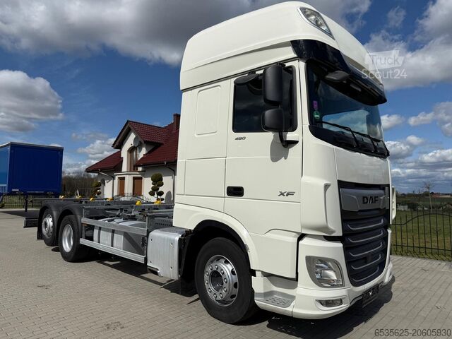 Değiştirilebilir üst yapılı araç DAF XF 480