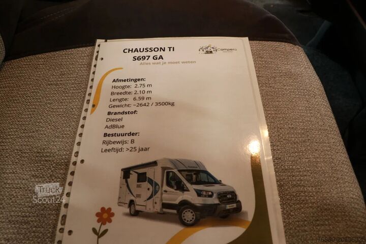 Camper Chausson S697 Ford Chausson