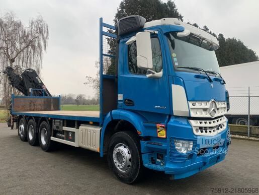 Kranbil Mercedes-Benz AROCS 3240 8X4 - HIAB CRANE XS 166-E5 HIPRO KRA...