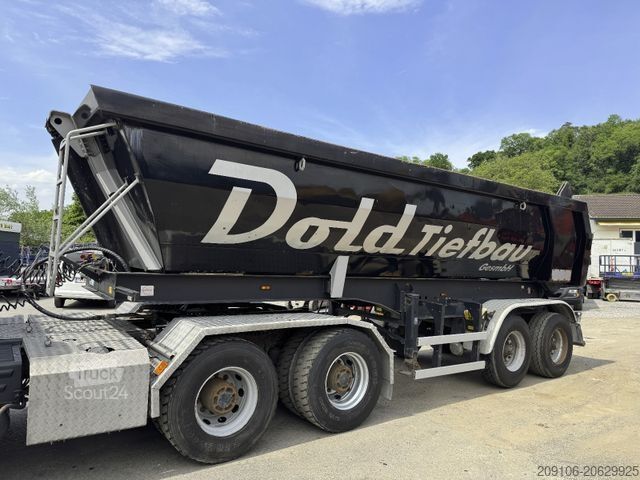 Semirimorchio ribaltabile MEILLER MHKS 41/2-S Stahl Lift Achse