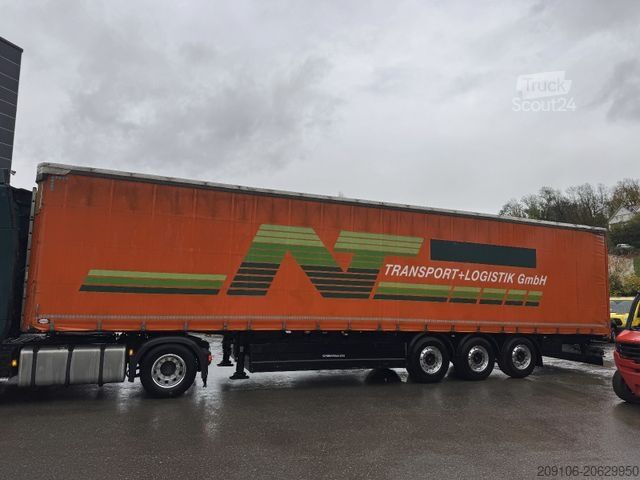 Open oplegger met zeil SCHWARZMÜLLER J-Serie Alu Felgen SAF