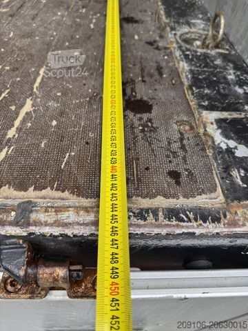 Schuifzeil bestelwagen MERCEDES-BENZ Sprinter 413 Pritsche+Plane Maxi 71 Tkm original