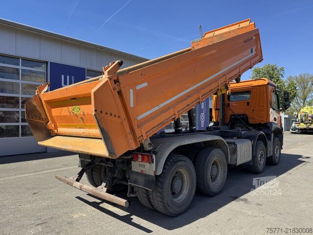 3-suuntainen kippi Mercedes-Benz AROCS 3246 8x4 EURO6 WYWROTKA TRÓJSTRONNA Z BOR...