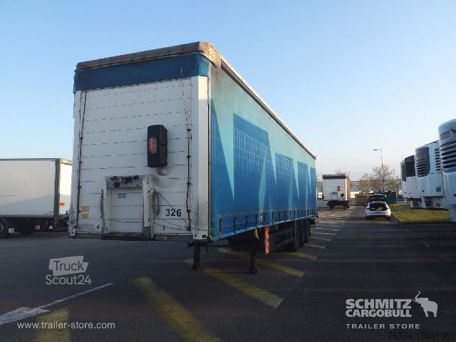 Auflieger mit Pritsche & Plane Schmitz Cargobull Semitrailer Curtainsider Standard