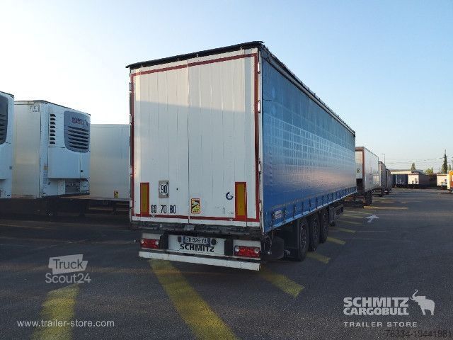 Auflieger mit Pritsche & Plane Schmitz Cargobull Semitrailer Curtainsider Standard