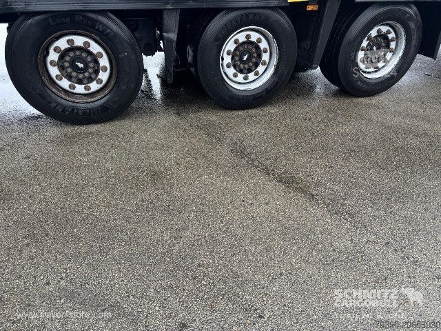 Atvira puspriekabė su tentu Schmitz Cargobull Semitrailer Curtainsider Mega