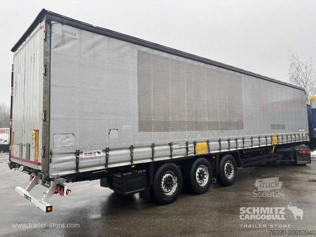 Atvira puspriekabė su tentu Schmitz Cargobull Semitrailer Curtainsider Standard