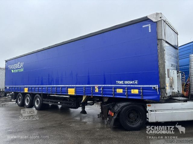 Atvira puspriekabė su tentu Schmitz Cargobull Semitrailer Curtainsider Standard