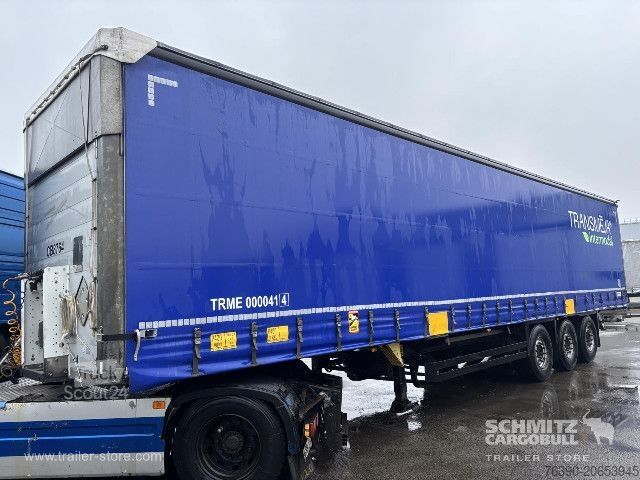 Atvira puspriekabė su tentu Schmitz Cargobull Semitrailer Curtainsider Standard