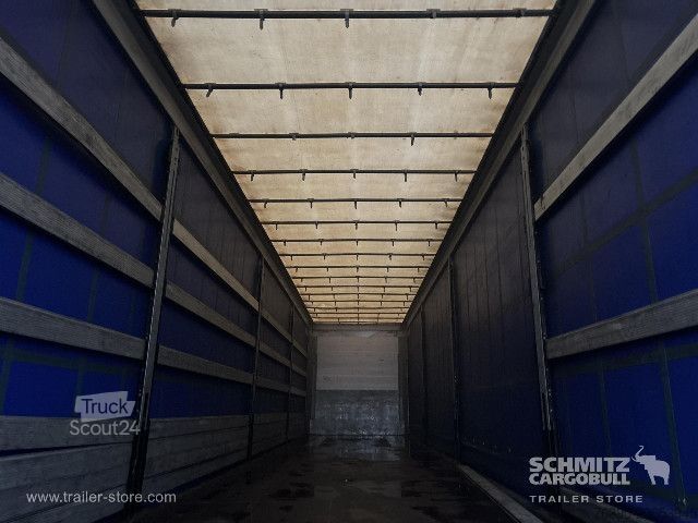 Atvira puspriekabė su tentu Schmitz Cargobull Semitrailer Curtainsider Standard