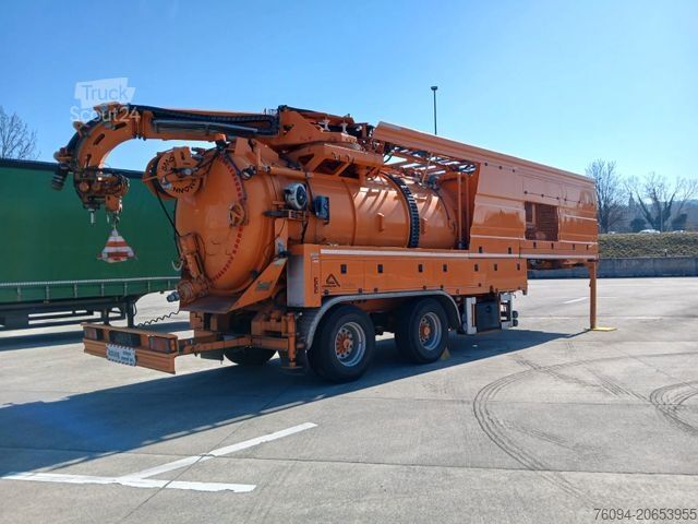 Puspriekabė ASSMANN Assmann Saug /Druck Kombi Spüler Recycling