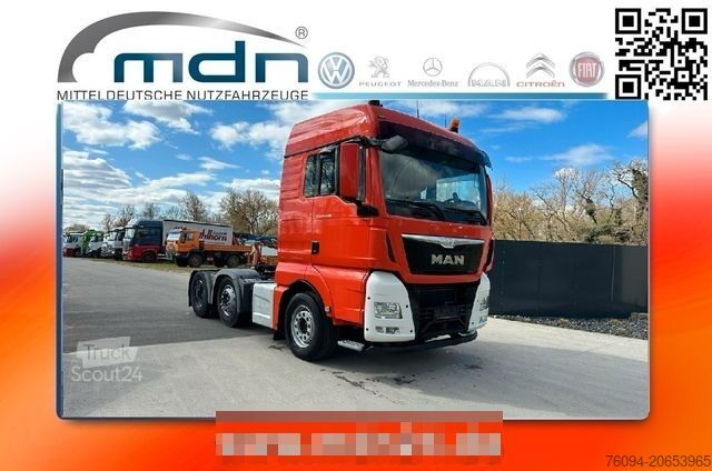 Standartinis vilkikas MAN TGX 26.440 6x2 EURO 6 Retarder