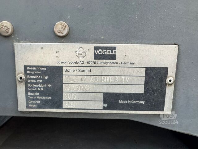 Dlažba Vögele Super 1800-3i