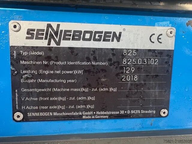 Машина за обработка на материали Sennebogen 825E