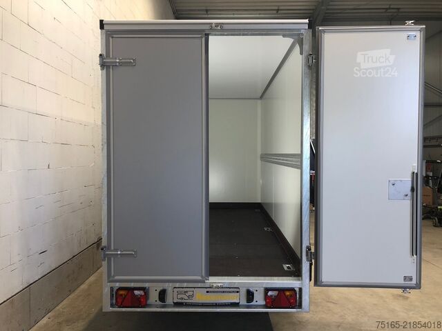 Remorcă carosată Vezeko TK B 27.35 Flügeltüren Kofferanhänger
