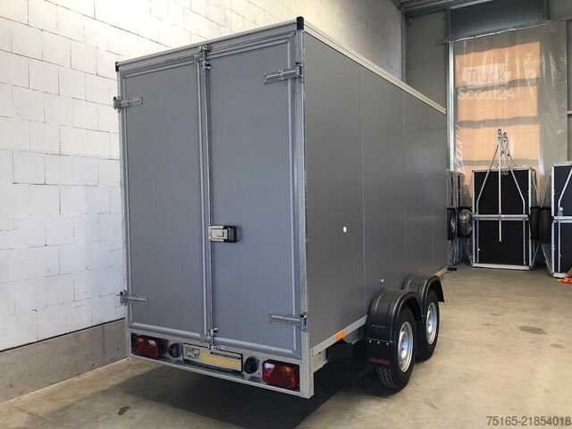 Remorcă carosată Vezeko TK B 27.35 Flügeltüren Kofferanhänger