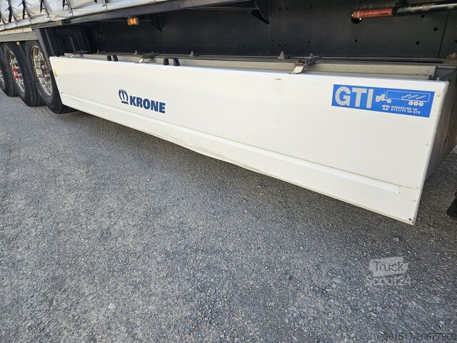 Auflieger mit Pritsche & Plane Krone SDP 27 eLB4-CS Innen 2.780mm