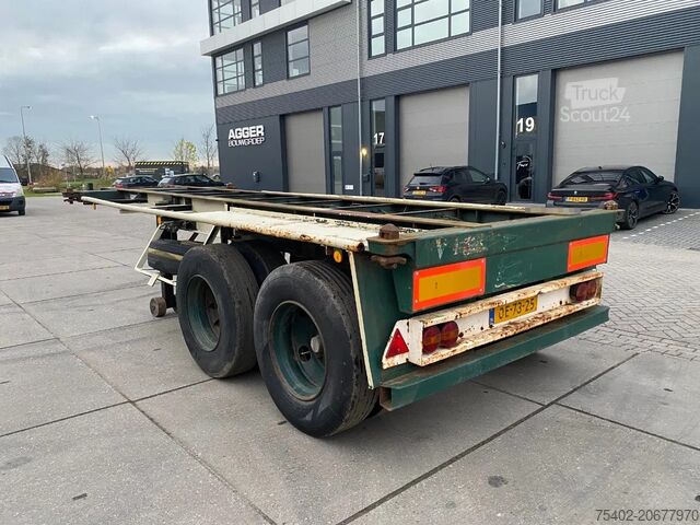 Trasporto di container Groenewegen Container Chassis / 20 FT / BPW / Double Tyres