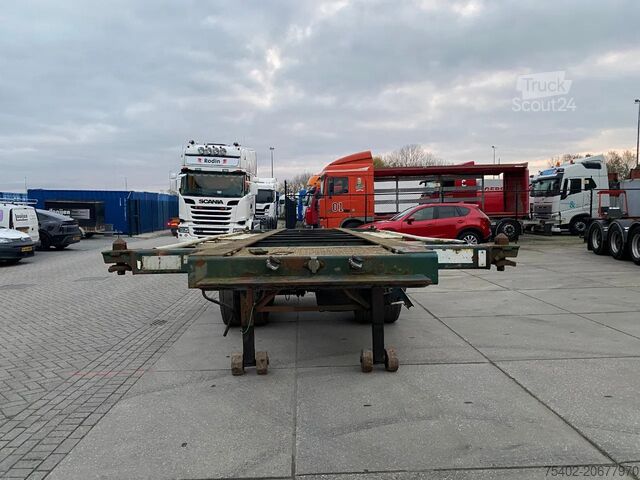 Trasporto di container Groenewegen Container Chassis / 20 FT / BPW / Double Tyres