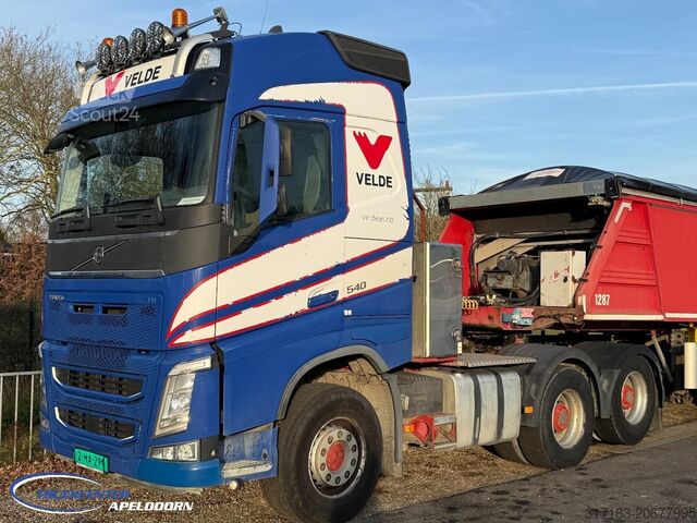 Tracteur standard Volvo FH 540 6x4 Tandemlift, Retarder, Hydrauliek