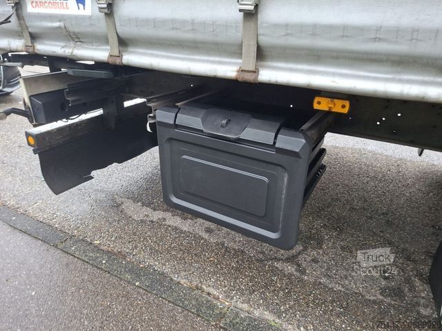 Ανοιχτό ημιρυμουλκούμενο με μουσαμά SCHMITZ CARGOBULL 3-Achs Tautliner Edscha Liftachse Lasi Code XL