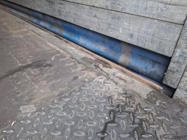 Ανοιχτό ημιρυμουλκούμενο με μουσαμά SCHMITZ CARGOBULL 3-Achs Megaliner Varios Edscha Hubdach Liftachse