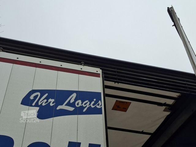 Ανοιχτό ημιρυμουλκούμενο με μουσαμά SCHMITZ CARGOBULL 3-Achs Megaliner Varios Edscha Hubdach Liftachse